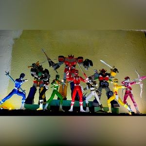 Complete Power Ranger set
